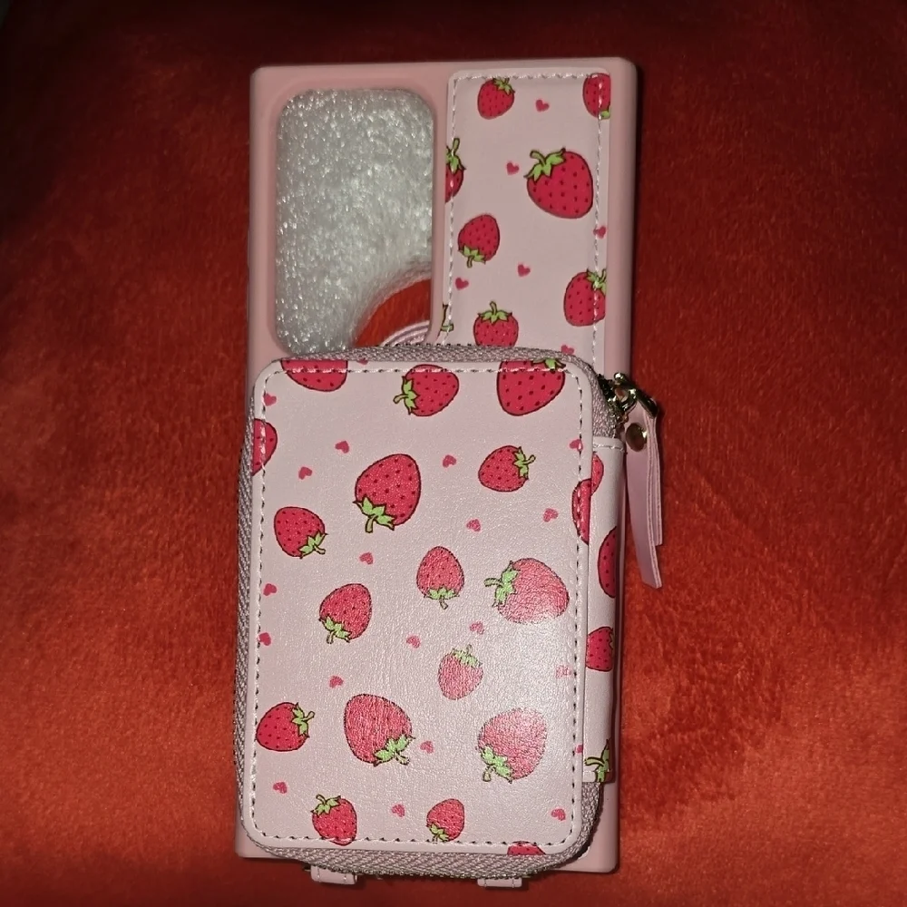 Strawberry Pattern Galexy S24 Ultra Case